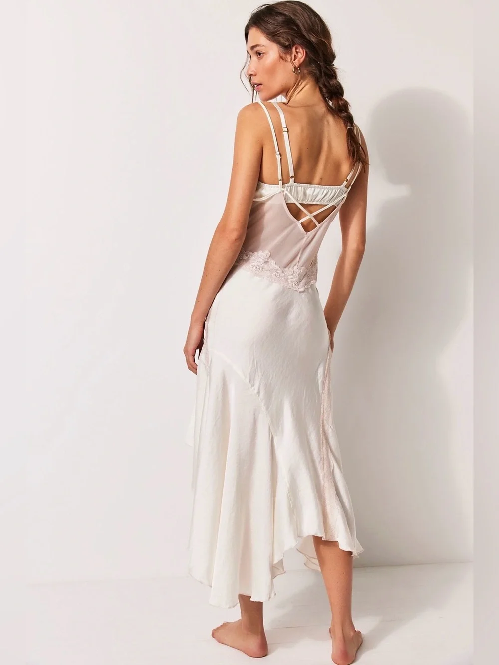 Free People Neon Night Midi Slip